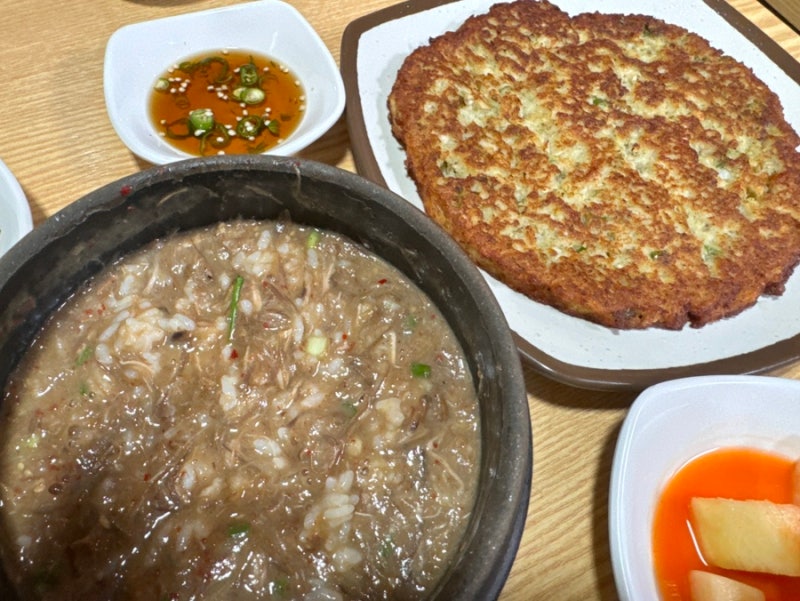 제주 우진해장국 웨이팅,주차 솔직리뷰 (고사리육개장·녹두전)