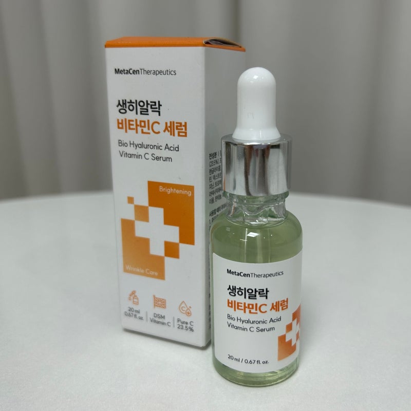 약국 주름 미백 화장품 생히알락 비타민C세럼 꾸준히 사용 중