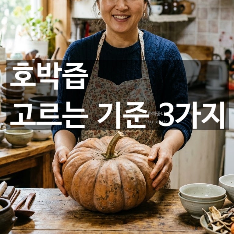 제대로 된 늙은호박즙 고르는 기준 3가지