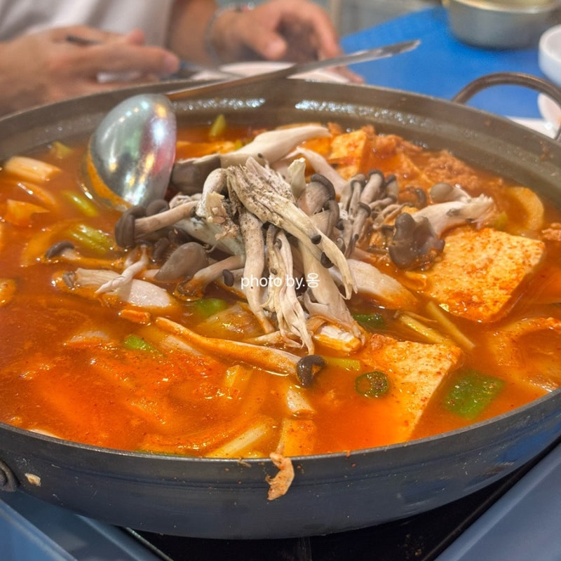 청주 상당산성 맛집 꼭지네순두부 주차 감자전 솔직후기