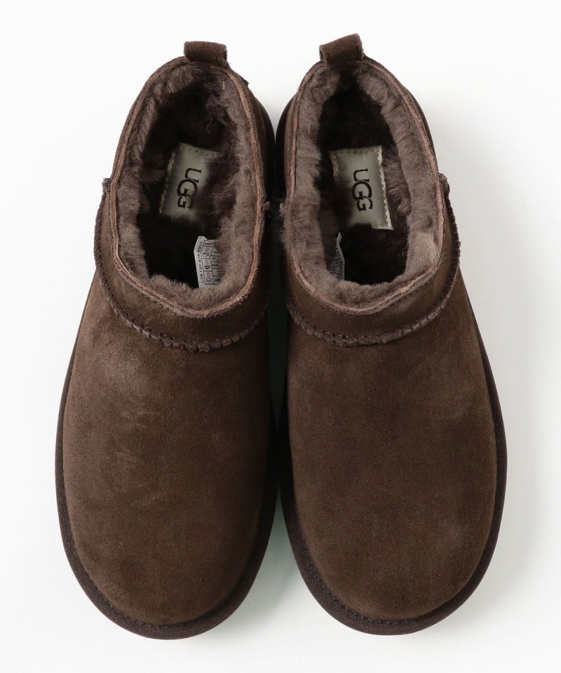여성 어그 부츠 필그림 서프 서플라이 x UGG 별주 클래식 마이크로 스웨이드 부츠 Pilgrim Surf+Sup....