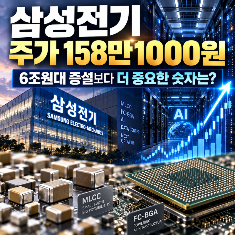 삼성전기 주가 158만1000원, 6조원대 증설보다 더 중요한 숫자는?