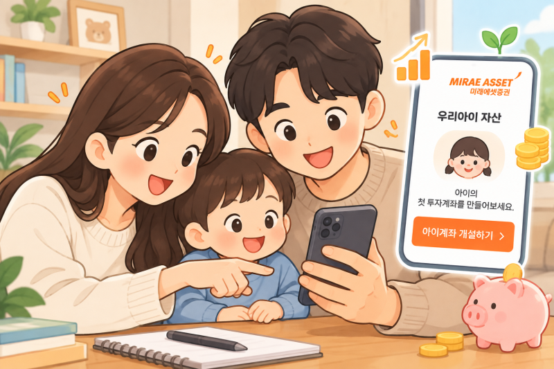 미래에셋증권 아이계좌 개설 방법, 비대면으로 직접 만들어보기 - 3편