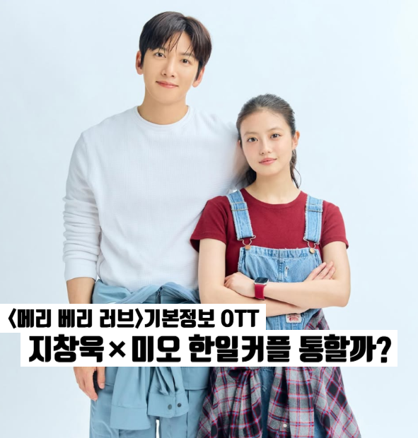 메리 베리 러브 기본정보 등장인물관계도 OTT 지창욱×이마다 미오 한일 합작 로코 방영예정....