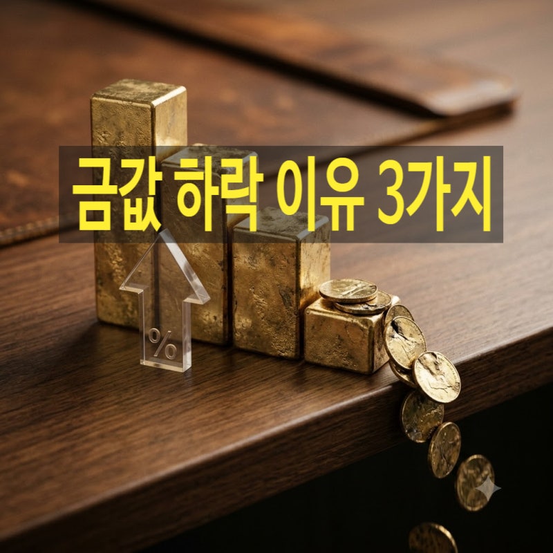 금값하락 이유와 금값시세, 2026년 10월 금값전망 한 번에 정리