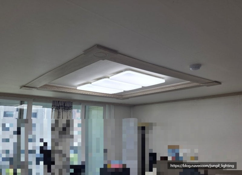 [대전 LED 전등 교체 시공 사례] 유성구 어은동 한빛아파트 LED 조명으로 깔끔하게 교체