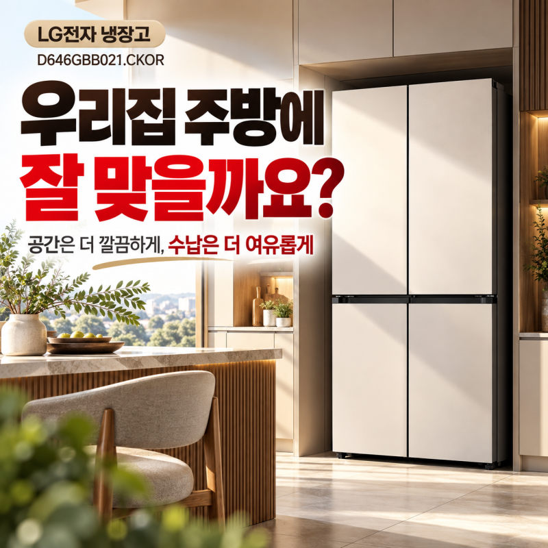 부산하이마트동래점 LG 오브제 컨버터블 드로어 냉장고 신모델 런칭행사 / D646GBB021
