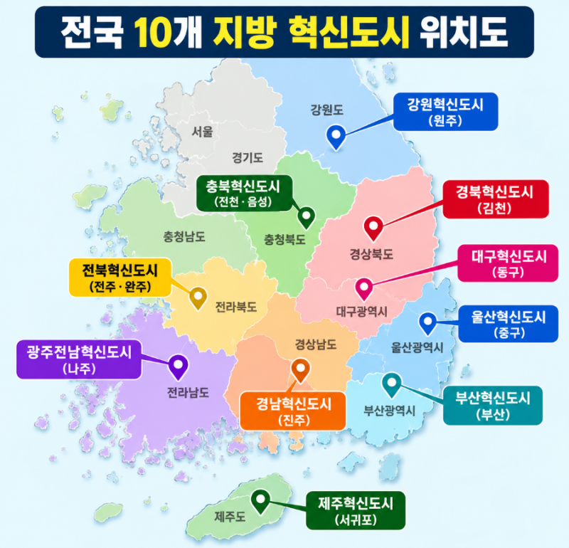 전국 지방 혁신도시 및 2차 공공기관 지방이전 어떻게 움직이고 있나.