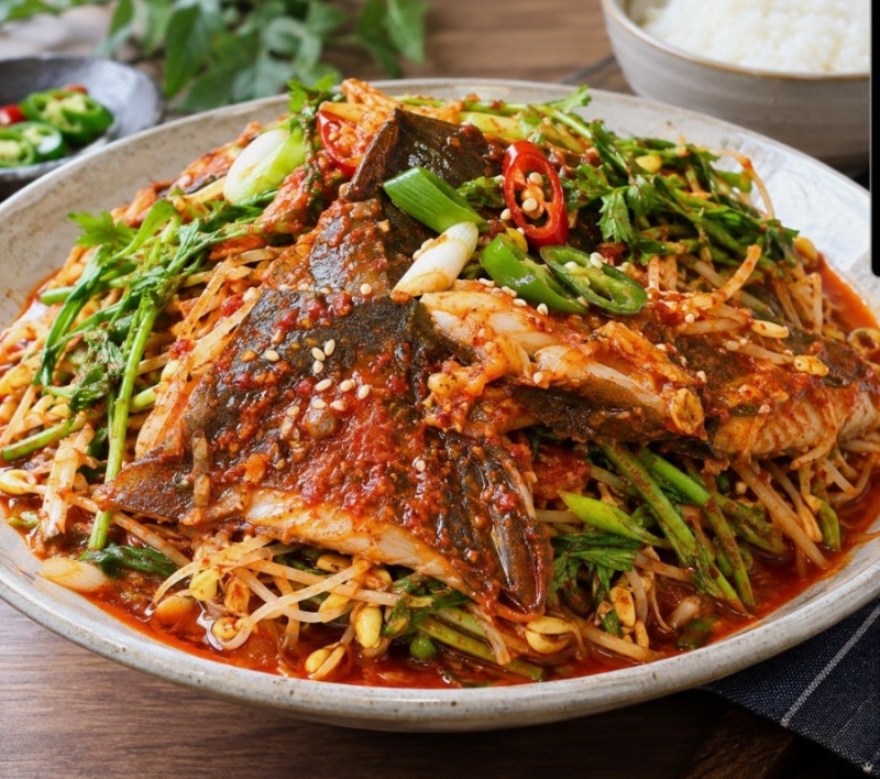 쫄깃하고 매콤한 가오리찜 만드는 법, 밥도둑이 따로 없어요!