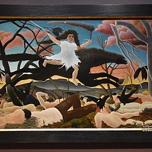 전쟁, 또는 불화의 말등(La Guerre, ou la Chevauchee de la discorde), 앙리 루소(Henri Rousseau)