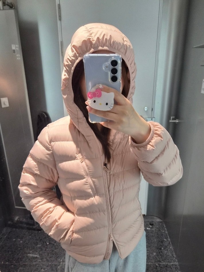 무신사 스탠다드 우먼 경량패딩 추천 한소희 PICK 착용후기.후리스 추천
