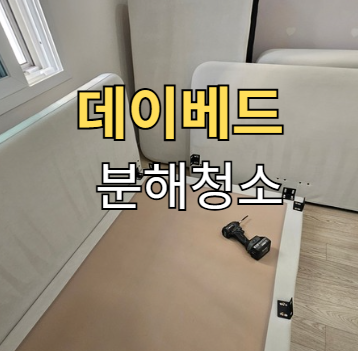 샘키즈 데이베드 침대청소와 수납장 분해청소, 아이방을 한 번에 정리하는 방법