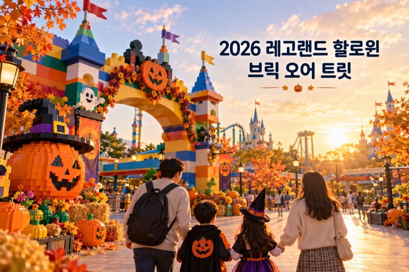 2026 레고랜드 할로윈 축제 일정 (+입장권 할인·코스튬 행사·불꽃놀이·준비물)