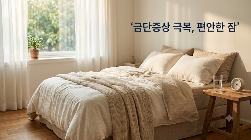 금주 초기 불면증과 3일 금단증상 극복법: 신체 변화와 꿀잠 대처 가이드