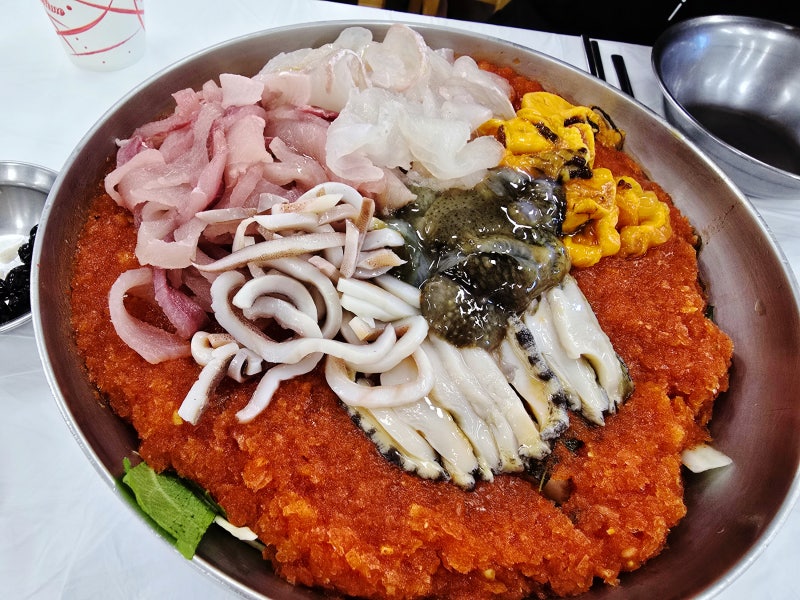 [영종도] 물회 맛집 선녀풍 1호점 - 선녀바위 해수욕장