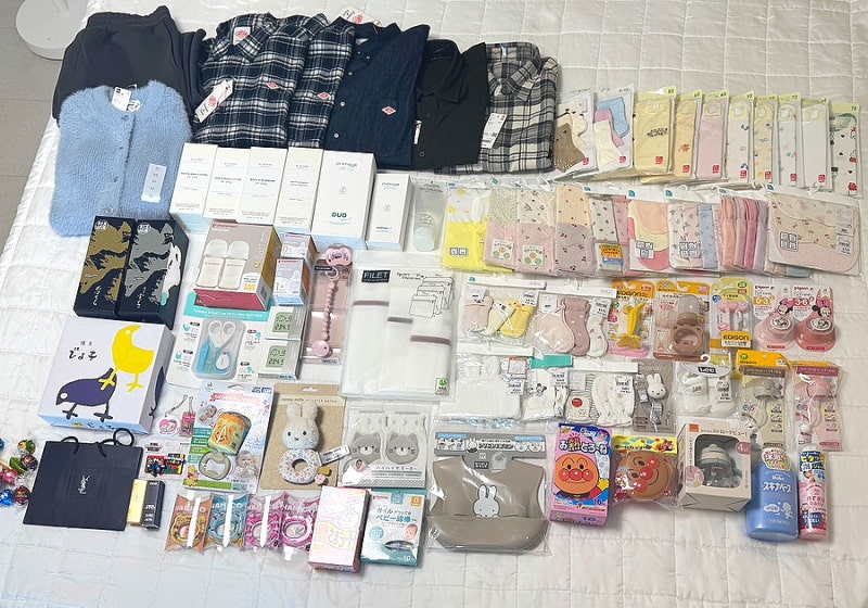 태교여행 일본 오사카 우메다 쇼핑 여행 육아용품 구매 리스트 (feat.면세점,유니클로,GU,단톤,....