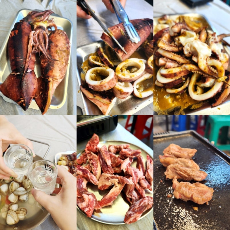 대전 낮술 맛집 중앙시장 술집 해녀와어부 소주 2천원