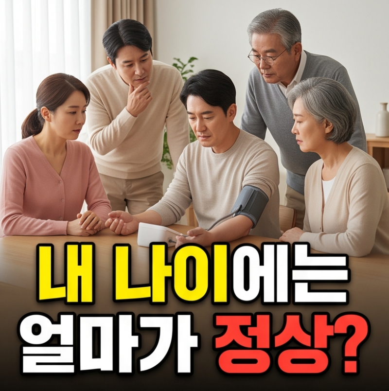 "내 나이에는 얼마가 정상?" 나이대별 정상혈압 알아보기