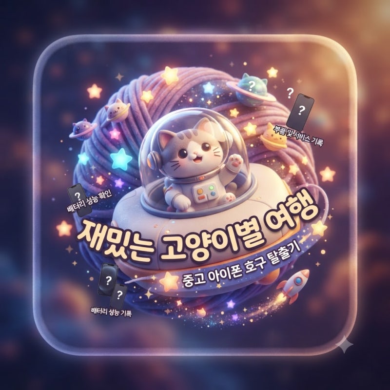 고양이 집사도 알아야 할, 아이폰 중고폰 살 때 호구 안 잡히는 뼈 때리는 진실