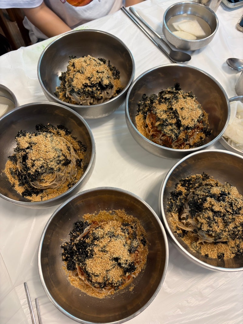 100%메밀면이라 소화도 잘되는 공주 막국수맛집 매향(월요일 방문후기)