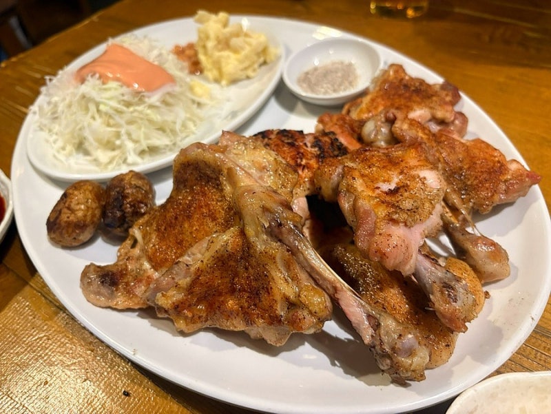 [성수]연휴에 방문한 달맞이광장바베큐 성수점 소금바베큐 웨이팅없었던 내돈내산 솔직후기