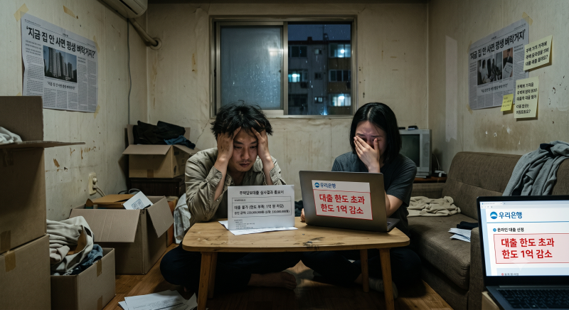 ‘지금 집 안 사면 평생 벼락거지?’ 대출 한도 1억 깎인 뒤 벌어지는 충격적인 현실