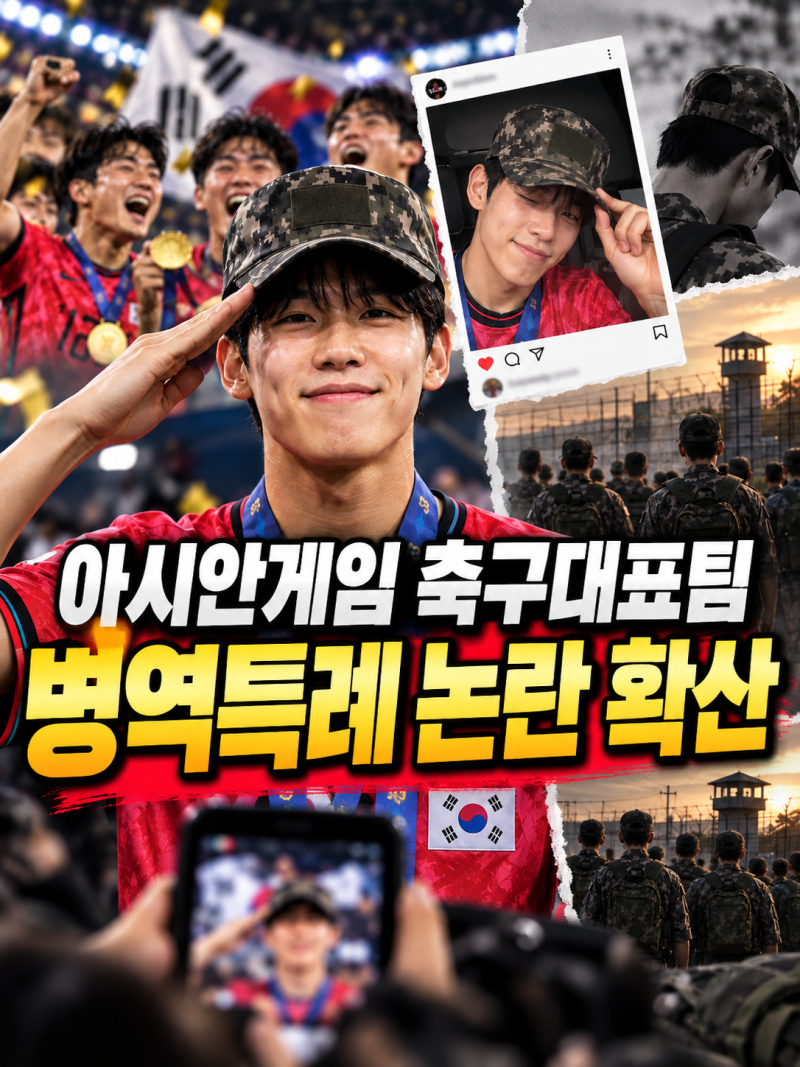 아시안게임 축구대표팀 인터뷰 논란, 양민혁 군면제 발언 무슨 일이었나