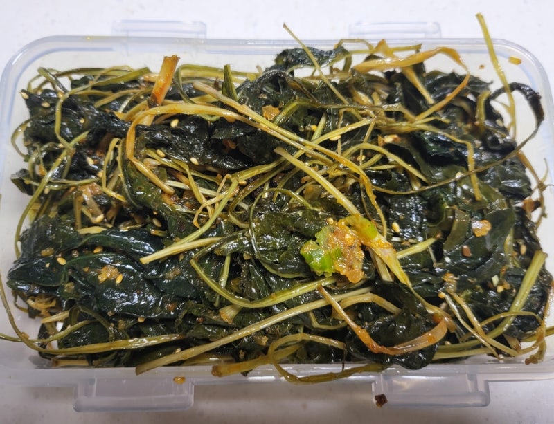 취나물 된장무침