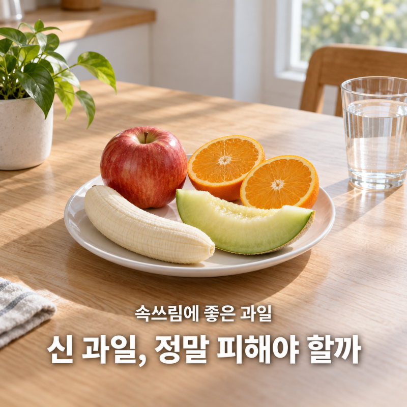 "신 과일은 피하라는데" 속쓰림에 좋은 과일, 산도 표와 연구가 갈린 지점