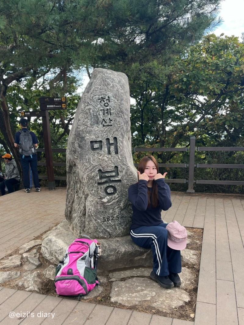 [국내여행코스] 등린이의 블랙야크 명산100 청계산 매봉 등산 코스 추천, 서울 의왕-성남 가볼....
