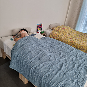 아이와 분리수면 대작전! 라지킹 탈출하고 선택한 '엘라비아 C4 미디움하드' SS사이즈 내돈내....