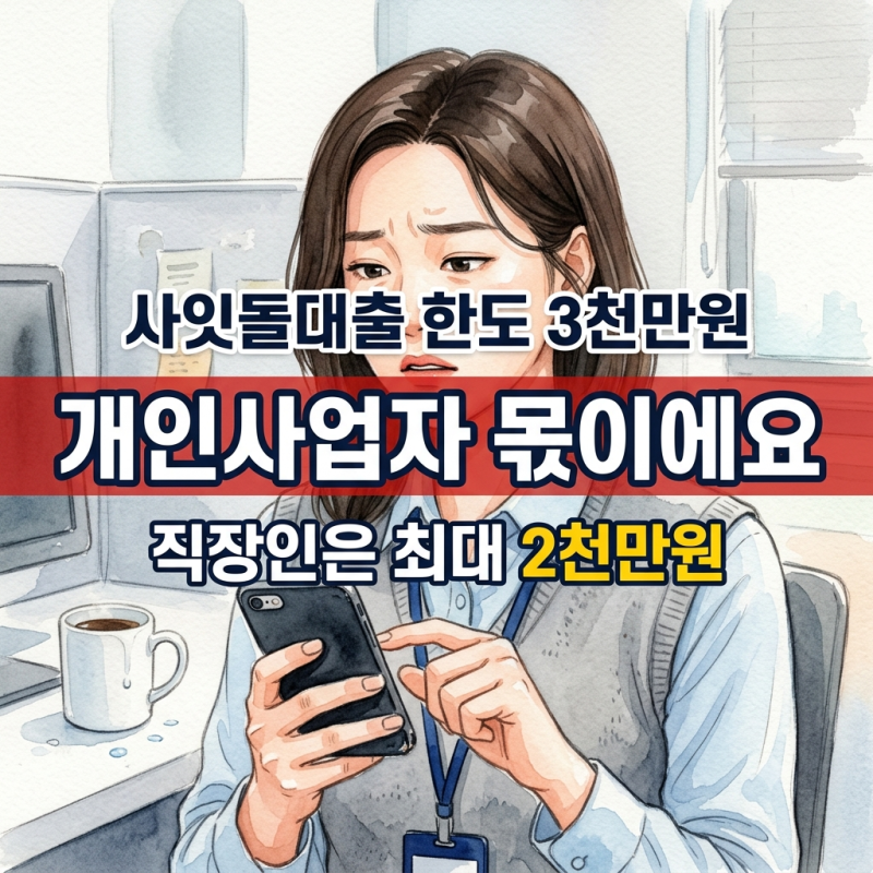 사잇돌대출자격 보고 3천만원 기대했다면, 직장인 사잇돌대출 한도는 최대 2천만원