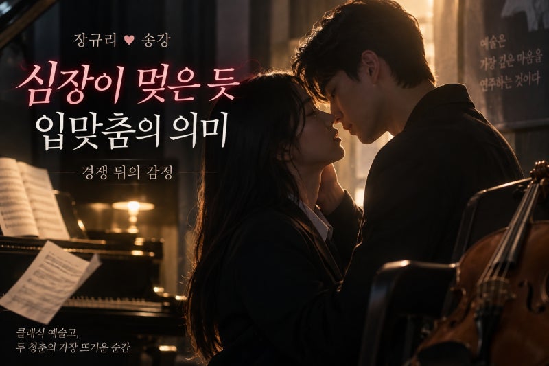 장규리♥송강, 심폐소생 키스신 왜 화제였나