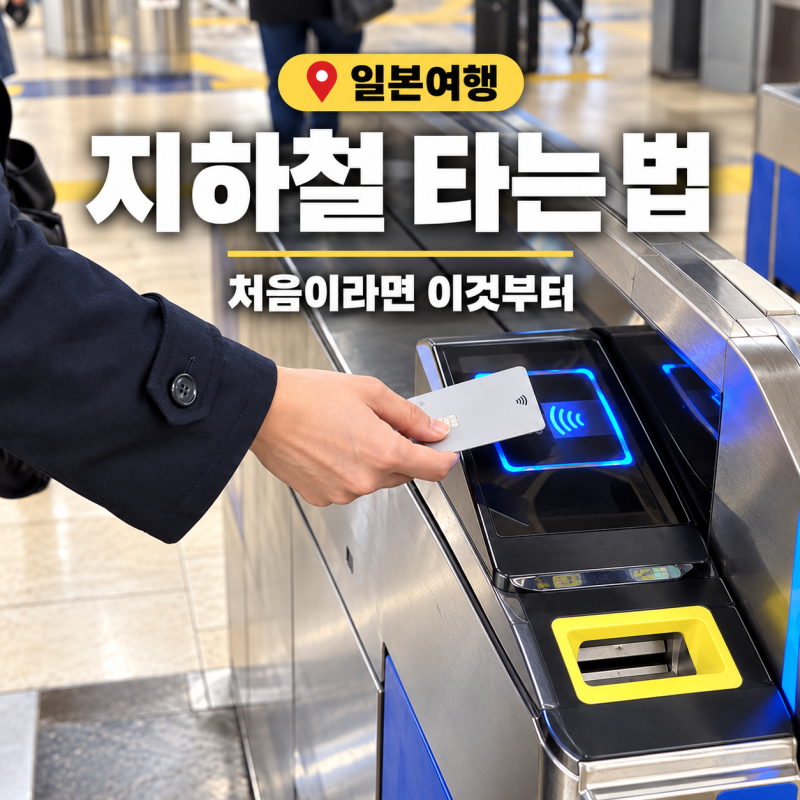 일본 지하철 타는 법 | 도쿄 교통카드, 신용카드, 교통패스권 정리
