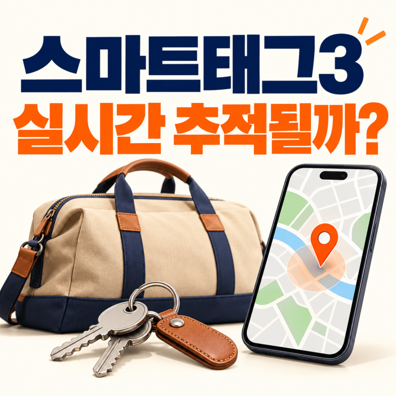 갤럭시 스마트태그3 위치추적, GPS 추적기처럼 실시간으로 찾을까?