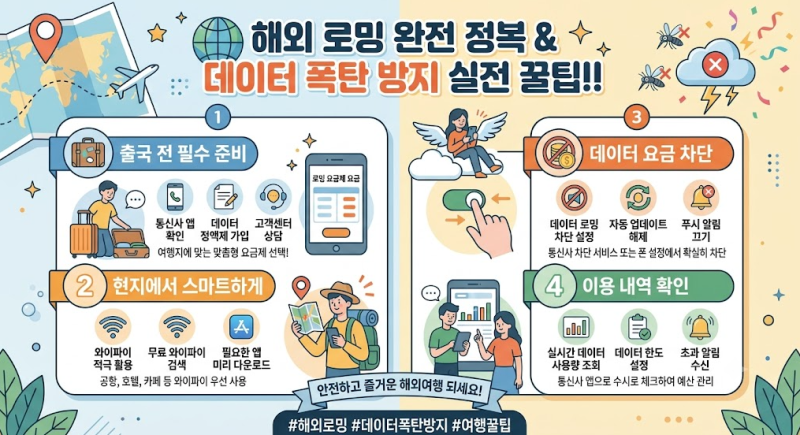 해외 로밍 완전 정복