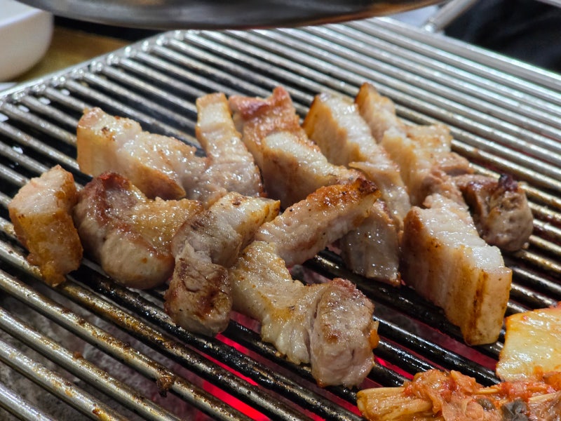 전남 영암군 신북면 원조금동식육식당 화로구이
