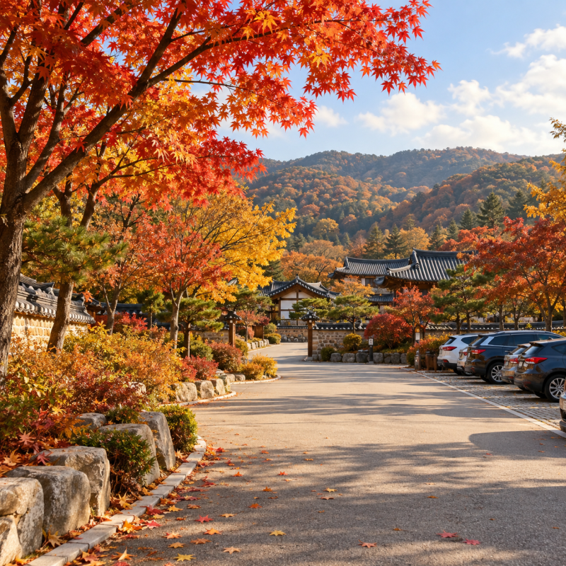 한국민속촌 주차장, 용인 나들이 전 요금과 주소 확인해요