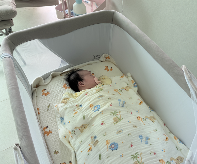 [신생아] 머미쿨쿨 올인원 좁쌀이불 사용 후기!