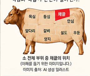 채끝 스테이크는 왜 두께가 중요할까? 1cm와 3cm는 같은 고기가 아니다