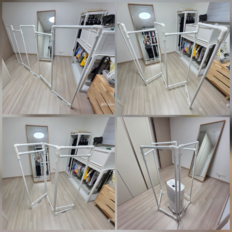 내맘대로 접었다폈다 미드센 스탠드 접이식 행거 추천