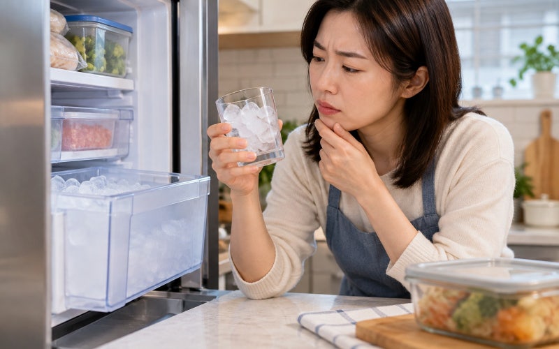 냉장고 얼음에서 냄새가 난다면?버리기 전에 확인할 5가지