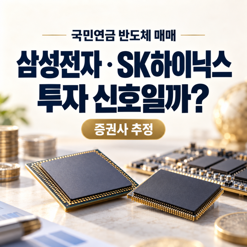 국민연금 삼성전자 매도·SK하이닉스 매수, 사실일까