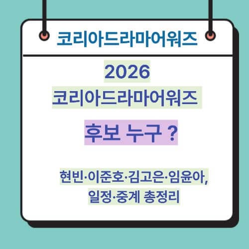 Who are the 2026 Korea Drama Awards Nominees? Hyun Bin, Lee Junho, Kim Go-eun, Im Yoona, Schedule & Broadcast Info