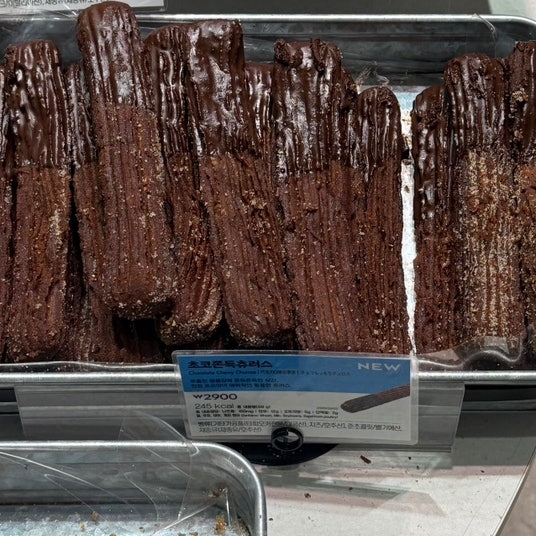 파리바게트 초코츄러스 칼로리 시간 가격 보관 재고 배달 기름 나오는시간