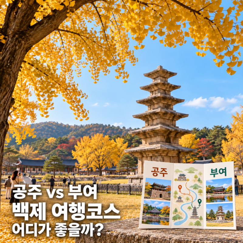 백제문화제 못 간다면? 공주·부여 당일치기 핵심코스 비교