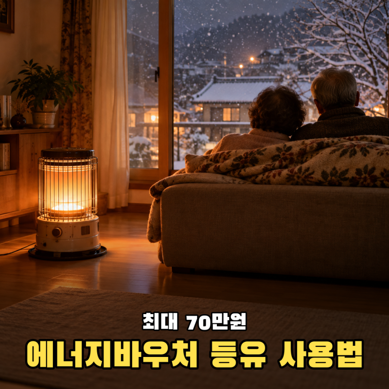 에너지바우처 등유 국민행복카드 사용법, 결제 순서 5단계