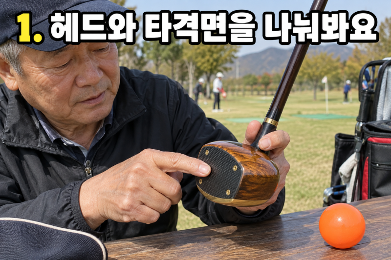 파크골프채 감나무·단풍나무 차이, 헤드 소재가 다르면 무엇이 달라질까?