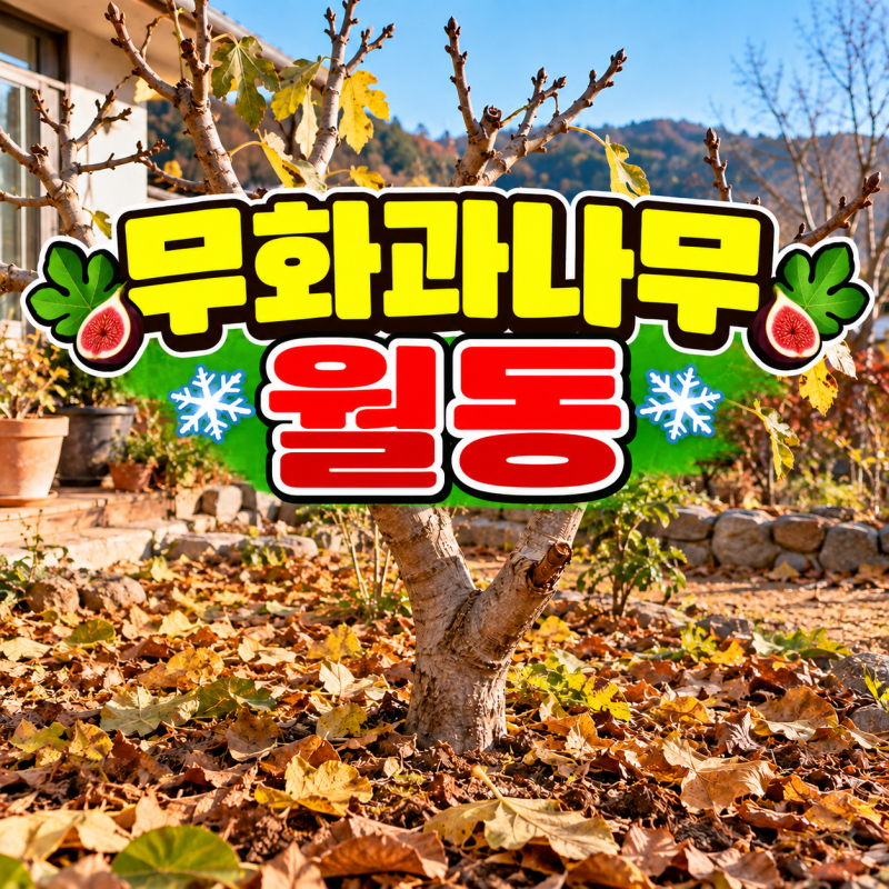 무화과나무 월동｜겨울 냉해 막는 방법과 화분 관리법