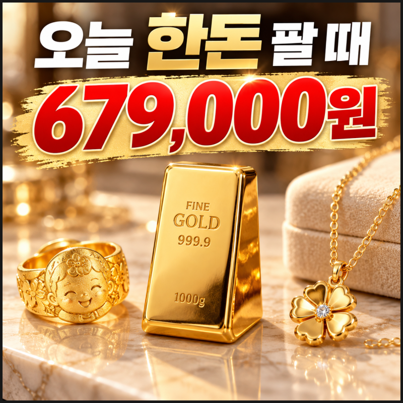 금값시세 한돈 가격 또 올랐나? 금 팔때 시세 확인 전 꼭 알아둘 것